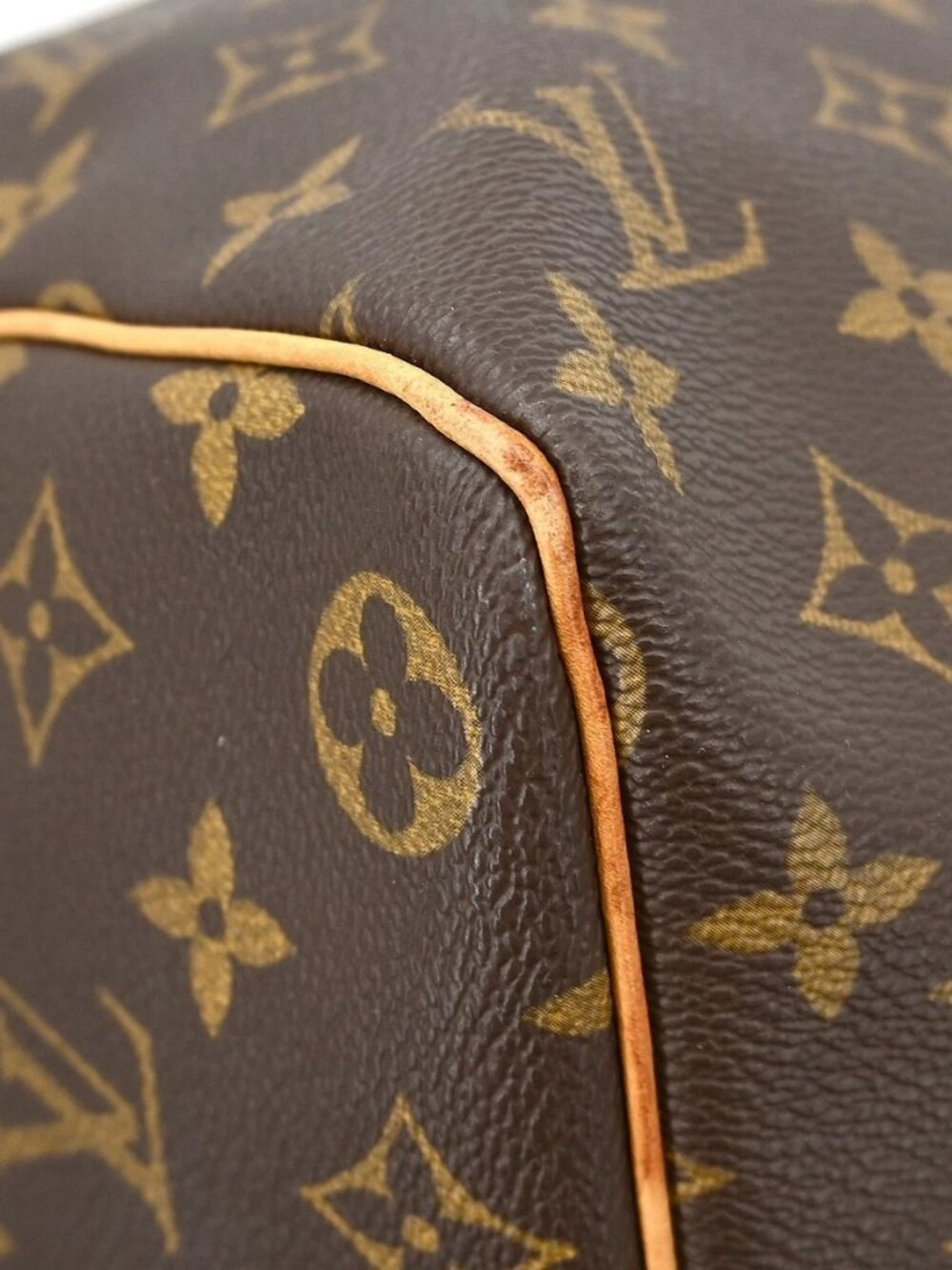LOUIS VUITTON KEEPALL 45 DUFFLE HANDBAG MONOGRAM - Picture 3 of 15